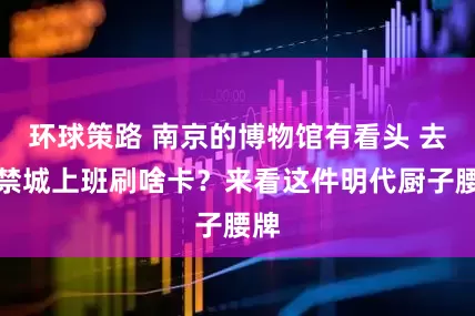 环球策路 南京的博物馆有看头 去紫禁城上班刷啥卡？来看这件明代厨子腰牌